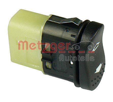 Interrupteur, lève-vitre (Bouton de lève-vitre) METZGER 0916519